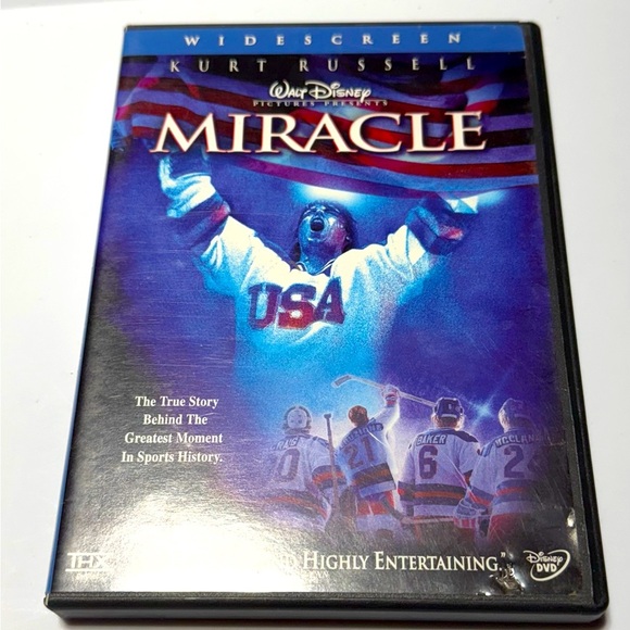 Disney’s Miracle Widescreen Edition DVD with Kurt Russel - Picture 1 of 4